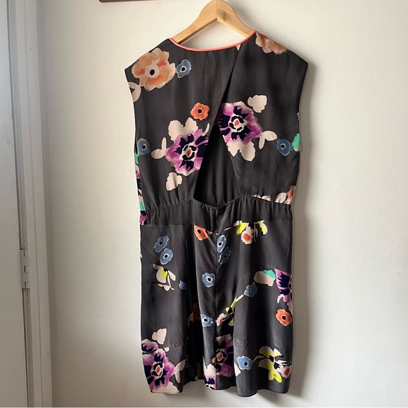 Rebecca Taylor 100% silk floral dress - Picture 4 of 7